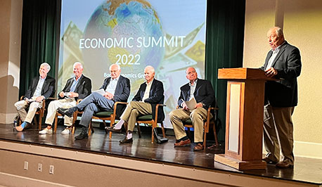 panel of speakers at the 2022 Boca Grande Economics Summit