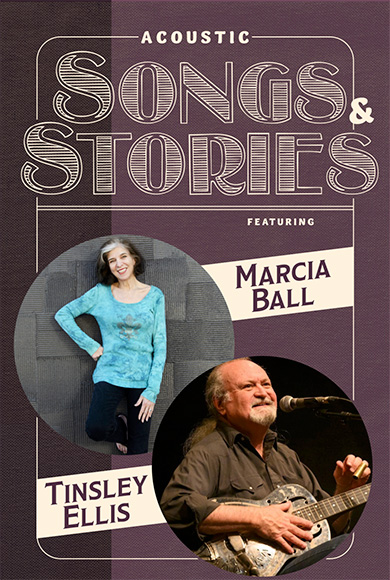Tinsley Ellis & Marcia Ball: Acoustic Songs and Stories