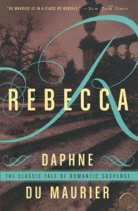 book cover, Rebecca by Du Maurier